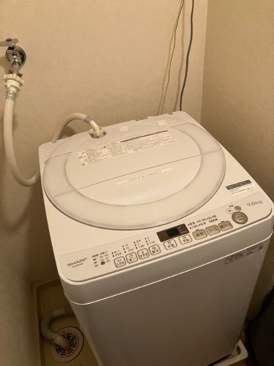 洗濯機と電子レンジになります