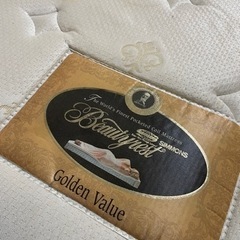 配送込み❗️ダブルベッド シモンズマットレス