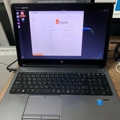 HPノートパソコン Ubuntu 22