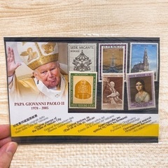 2005年購入　バチカン市国オリジナル切手　未使用未開封