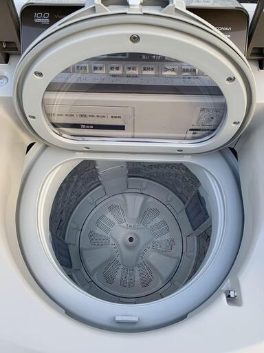 パナソニック 洗濯乾燥機NA-FW100S5 2017年製 10Kg 中古近郊送料