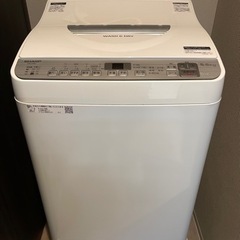 洗濯機　SHARP ES-TX5C