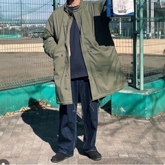 BEAMSplus ビームスプラス 小松マテーレ m65ダウンコートモッズコート