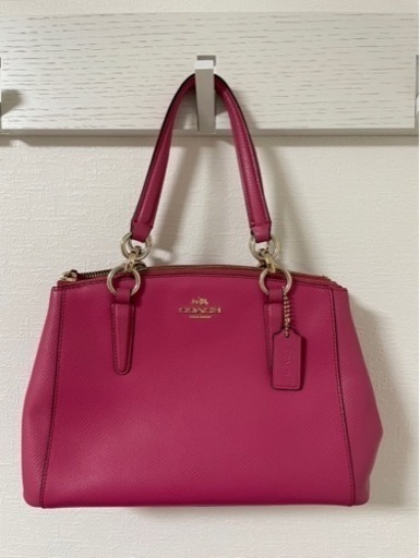 coachのハンドバッグです♡ショルダーにもなります♡