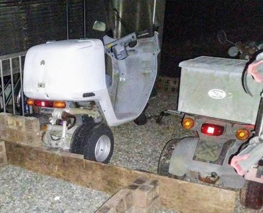 購入者決まりました。ジャイロＸとジャイロキャノピー　部品取りベース 購入者決まりました。ジャイロXとジャイロキャノピー 部品取りベース