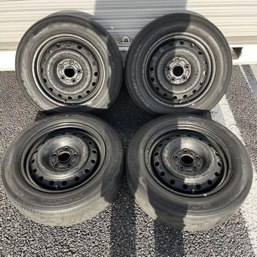 ホンダRP系ステップワゴン用 鉄チン スチールホイール 6J-16 off+50  