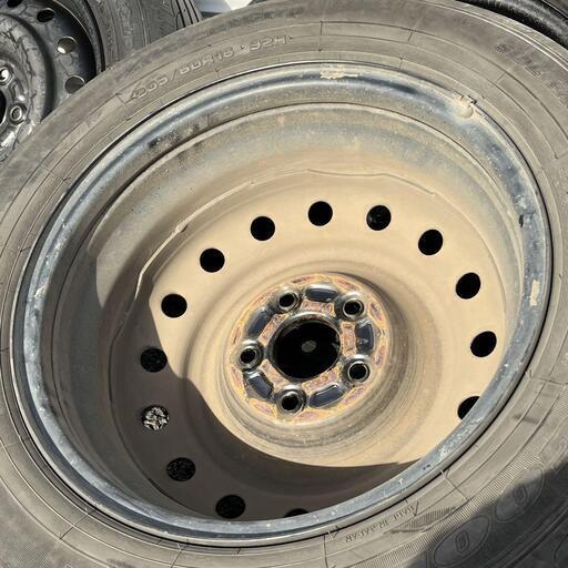 ホンダRP系ステップワゴン用 鉄チン スチールホイール 6J-16 off+50  