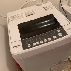 洗濯機　Hisense 5.5L