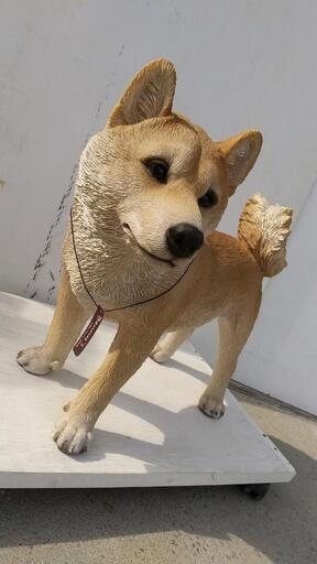 ☆アニマルオブジェ 柴犬a リアルな置物☆