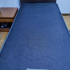 【ネット決済】お引き渡し完了　日本製シングルベッド　サイドテーブル付き