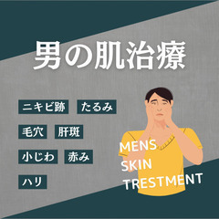 【男性専用クリニック調査依頼★1件2000円】肌に関する不…