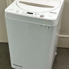 ㊽【税込み】シャープ 4.5kg 全自動洗濯機 ES-GE4E ...