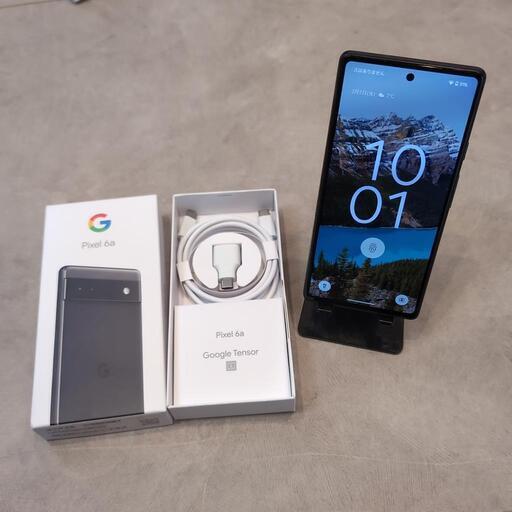 google　pixel　6a　128gb　中古美品　付属品あり　スマートフォン　スマホ