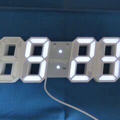 アラーム付LEDデジタル時計