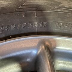 スタットレス ホンダ純正ホイール 17x7JJ☆5穴/55/ 4本セット タイヤ付き