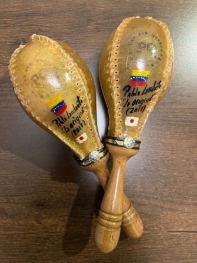 【受注生産品】 Pan con Queso Maracas Sonera 中古品 打楽器、ドラム