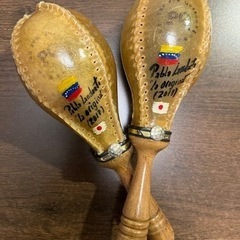 Pan con Queso Maracas Sonera 中古品 Leather Mini Maracas Natural Pan Con Queso Type Maracas De