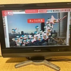 シャープ液晶テレビ20型