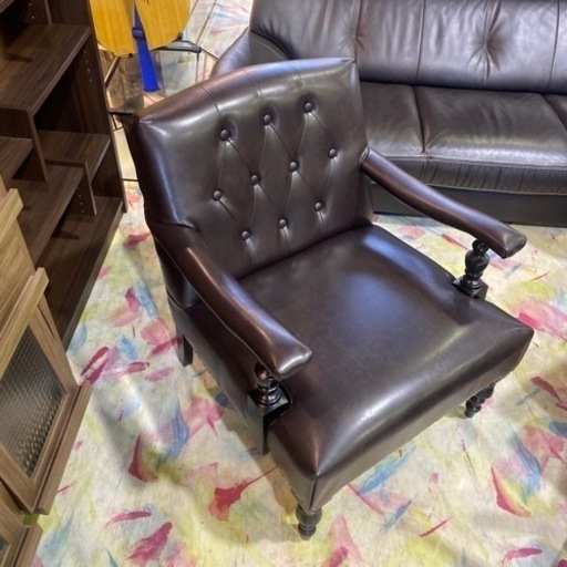 《美品》1Pソファ　1人掛け　チェア