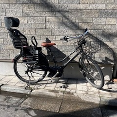 子供乗せ　電動アシスト自転車　ブリヂストン　HYDEE