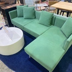 《希少入荷》IDEE カウチソファ　緑　高級　チェア　ソファ