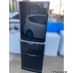 2015年製❄️ 三菱電機 MITSUBISHI ELECTRIC MR-C34Y-B [冷蔵庫 Cシリーズ （335L・右開き） 3ドア プラチナブラック](0131c) 2015年製❄️ 三菱電機 MITSUBISHI ELECTRIC MR-C34Y-B [冷蔵庫 C