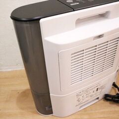 短期使用 22年製 SHARP/シャープ 加湿セラミックファンヒーター HX-PK12-W ホワイト プラズマクラスター 木造/6畳 コンクリート/8畳