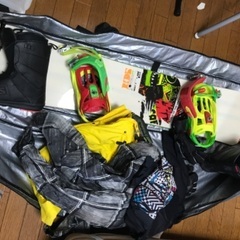 スノーボード用品一式　2回だけ使用の美品