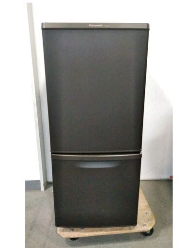 ∞ パナソニック 2ドア冷凍冷蔵庫 NR-B14BW 138L 1～2人向け 2019年製 棚板欠品なし 動作OK ブラック