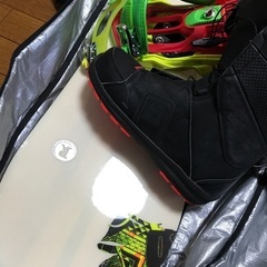 スノーボード用品一式　2回だけ使用の美品