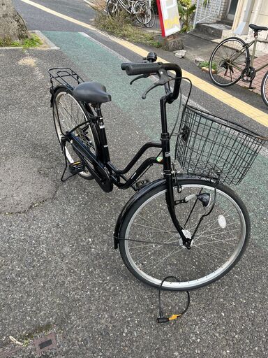 リサイクルショップどりーむ天保山店 No1031 自転車 ママチャリ 黒色