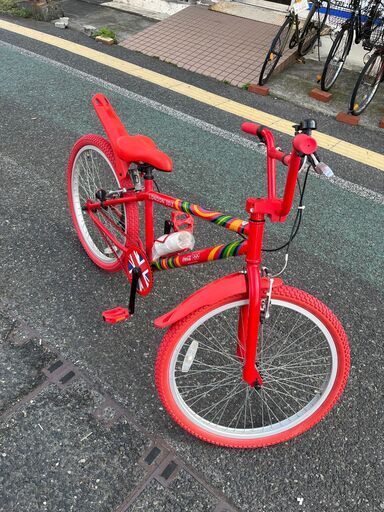 リサイクルショップどりーむ天保山店 No1032 自転車 BMX風 コカ