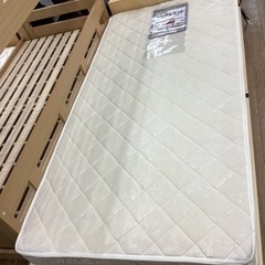 KB-20【新入荷 リサイクル品】シングルベッド ナチュラル