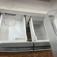 【リサイクルショップどりーむ鹿大前店】No.8348　サンヨー　5ドア冷蔵庫　全体容量404L　2004年製　※自動製氷パーツ欠品の為不可