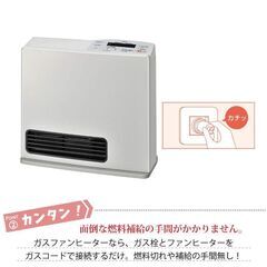 S382 ⭐ 未使用品 Rinnai 都市ガスファンヒーター 7~9畳用 RC-24FSJ 23年製