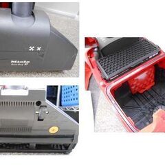 Miele/ミーレ 掃除機 HS14 S 6520 Cat＆Dog レッド 紙パック6個付き 2011年製 紙パッククリーナー 札幌 西野店