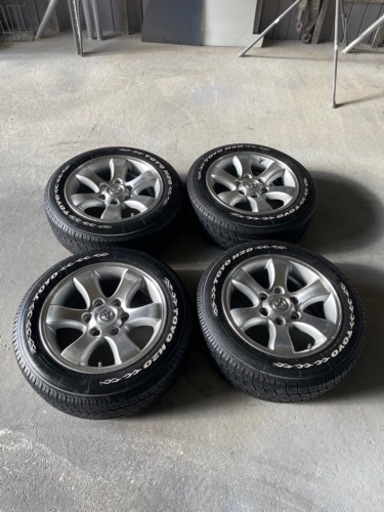 トヨタ純正ホイール 17インチ ハイエースなどに (um) 柚須のタイヤ  