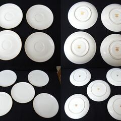 ノリタケ ダイヤモンドコレクション カップ＆ソーサー 4客 ケーキ皿 5枚 ティーポット シュガーポット 15点セット 白磁 金彩 Noritake 札幌市 清田区 平岡