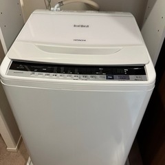 洗濯機　8kg 日立　ビートウォッシュ