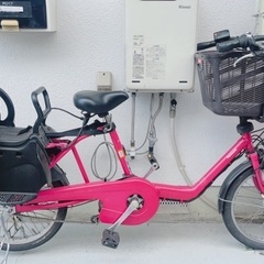 【訳あり】電動自転車 チャイルドシート付き