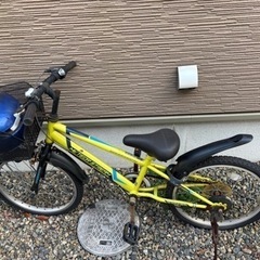 あげます　子供自転車14インチ　ヘルメット付き