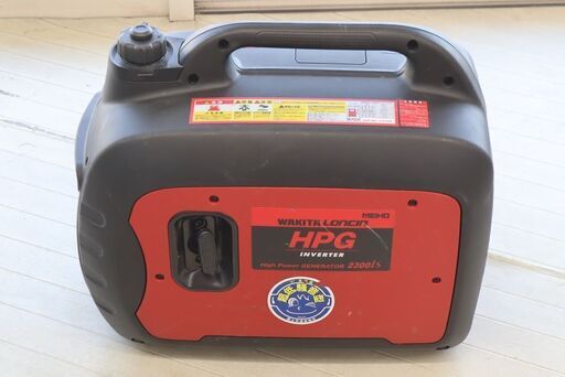 中古　ワキタ　インバーター　2300W　ガソリン　発電機　HPG2300is