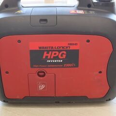 中古 ワキタ インバーター 2300W ガソリン 発電機 HPG2300is