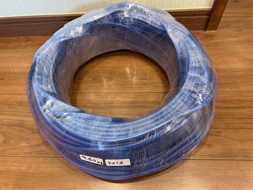 VVケーブル 2×1.6 9.6kg 青 2017年製