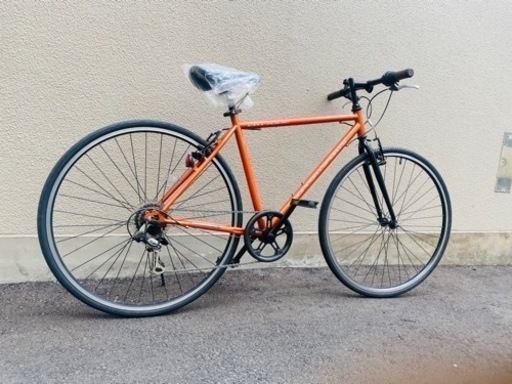 商談中)クロスバイクの中古自転車です！タイヤやチェーンなど 