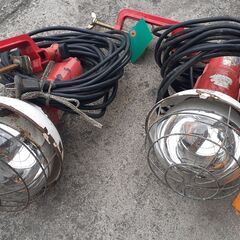 PAULUHN HazFlood Vulcan アメリカ製 投光器 120V 400W 2個 ランプなし