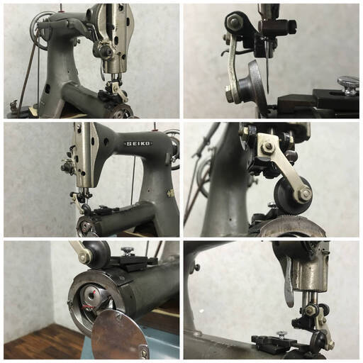 seiko te-5 と網脚セット seiko 腕ミシン 工業用ミシン