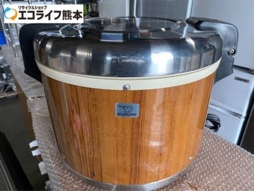 象印/ZOJIRUSHI  電子ジャー 業務用 木目THA-600型 6.0ℓ 在庫1