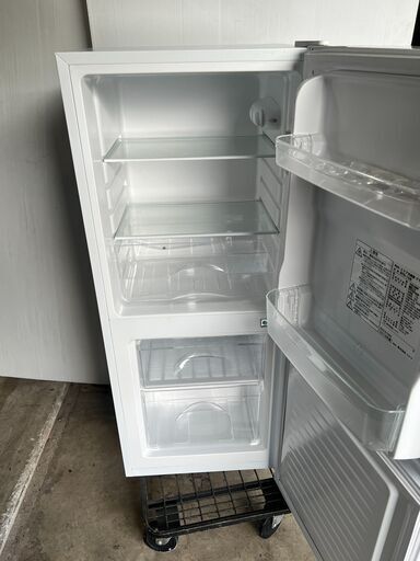 ③ニトリ2019年製 2ドア冷蔵庫 グラシア106 NTR-106 106L お近く  
