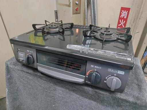 J302★使用感有り★Rinnai★都市ガスコンロ★水無し片面焼きグリル
